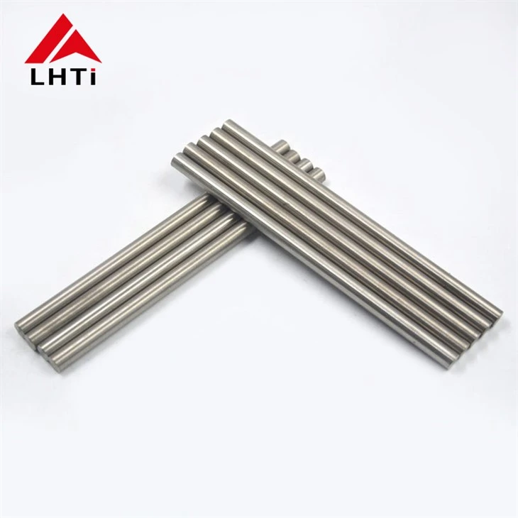 Ti-6al-7nb Titanium Bar Pou Enplantasyon Chirijikal Titàn Round Rod